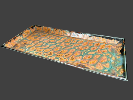 Rectangular tray